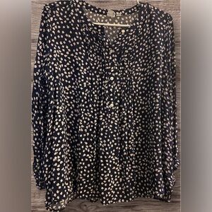 EUC Gap Floral Boho Peasant Blouse - Size: L